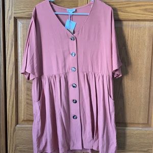 NWT umgee pink dress